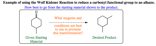 Wolff-Kishner Example