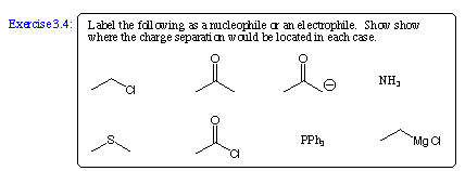 electrophiles and nucleophiles