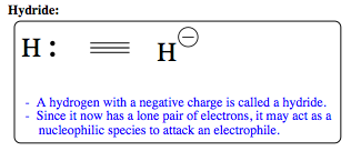 hydride characteristics